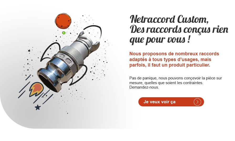 Netraccord Custom, produit sur-mesure